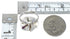 Authentic Sterling Silver Mother Of Pearl Magenta Turquoise Flower Ring Size 5-3/4 RX61445